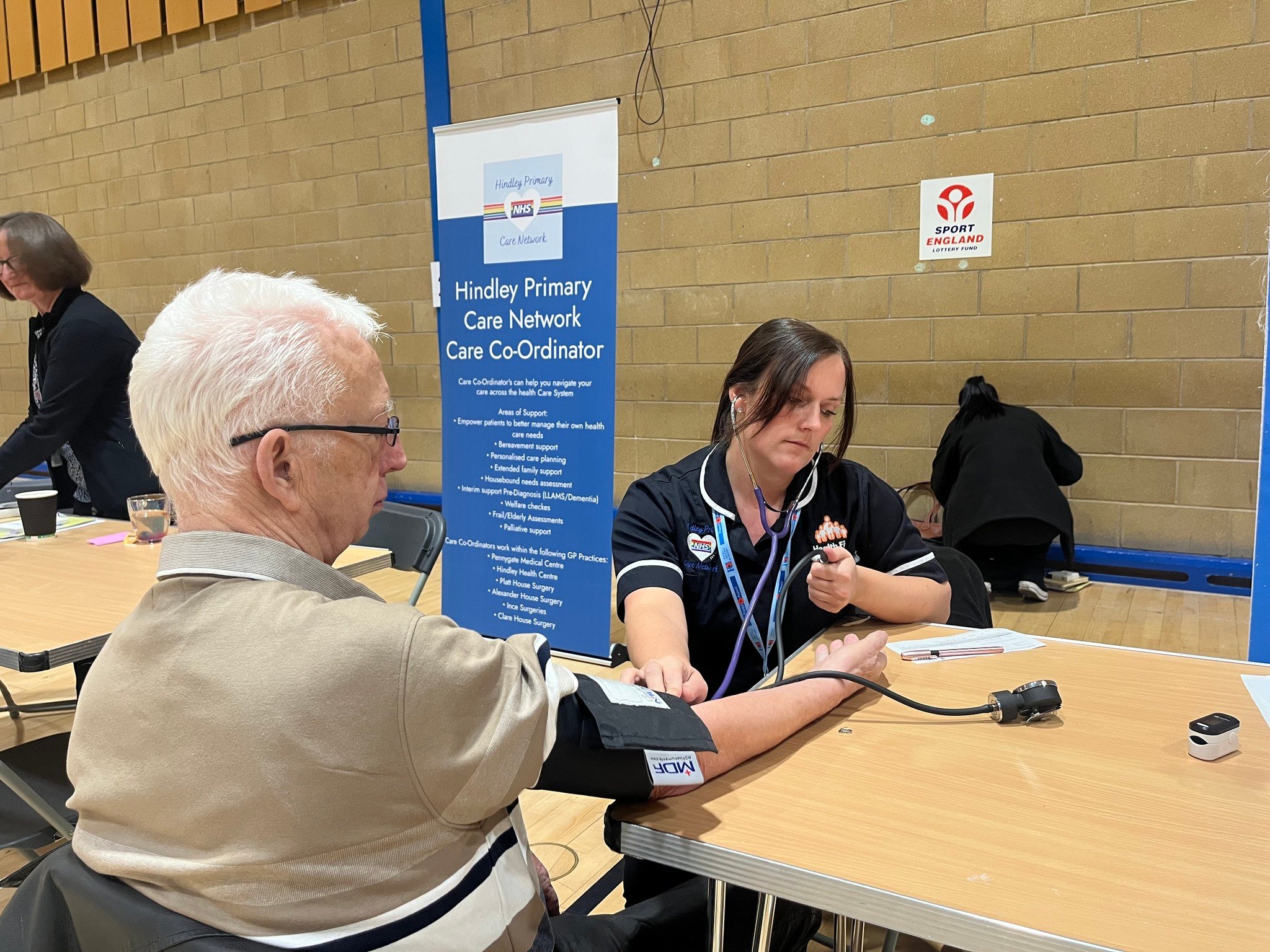 Blood pressure check