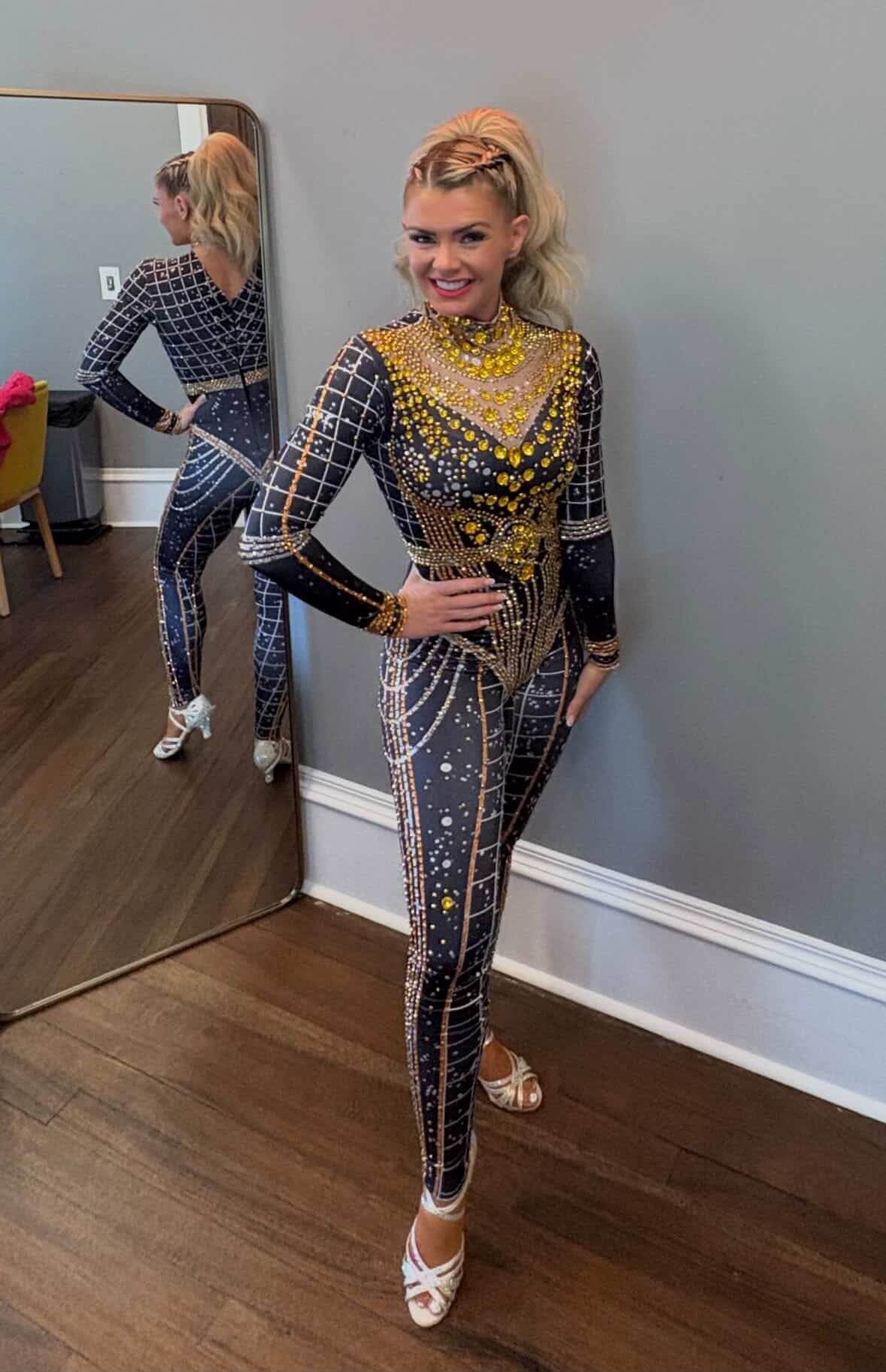 Danielle in costume